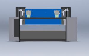Hybrid CNC Press Bremser / Hybrid Trykbremse 125T4000