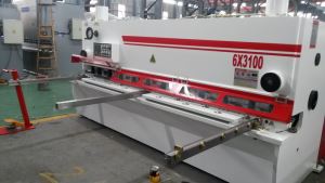 QC11K hydrauliske Guillotine selvdestruerende 6 × 3100