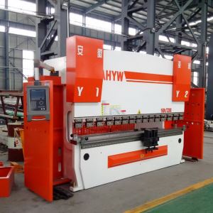 4 akse CNC hydraulisk presse bremser-160Ton3M